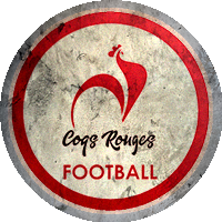 Logo Les Coqs Rouges Bordeaux Football