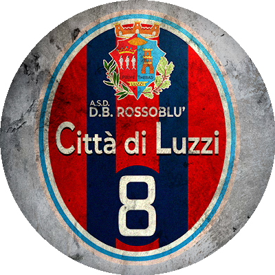 Logo Denis Bergamini Rossoblu Città di Luzzi