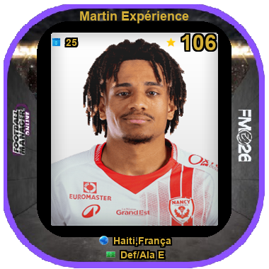 Martin Expérience